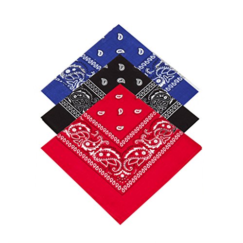 Buckingham Boutique - Pañuelo - para hombre Royal Blue,black,red Talla única