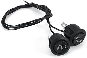 ‎KEENSO Keenso Auto Sitzheizung Schalter, 1 Paar 3 Polig 12V Universal Auto Sitzheizung Schalter mit Kontrollleuchte für alle Sitze - Autos SUV LKW RV Boote Motorrad