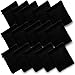 Produktbild Waschhandschuhe Frottee 10 tlg + 5 tlg Pack Angebot 15 tlg Waschlappen Set schwarz 100 % Baumwolle Waschlappen Frottee schwarz anthrazit