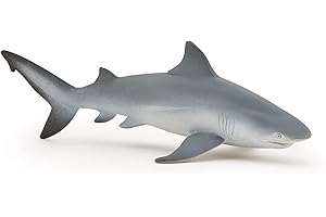 Papo - Tiburón Bouledogue Univers Marin Animal Figurine, 56044, Multicolor