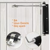 SERVO otomatik kapı kapatıcı (kapı itme yayı, bah&ccedil;e kapısı kapatıcı)