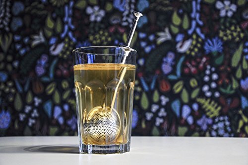 The Friendly Swede 4 Stück Edelstahl Teesieb mit langem Stiel – auch geeignet als Gewürzsieb - 6