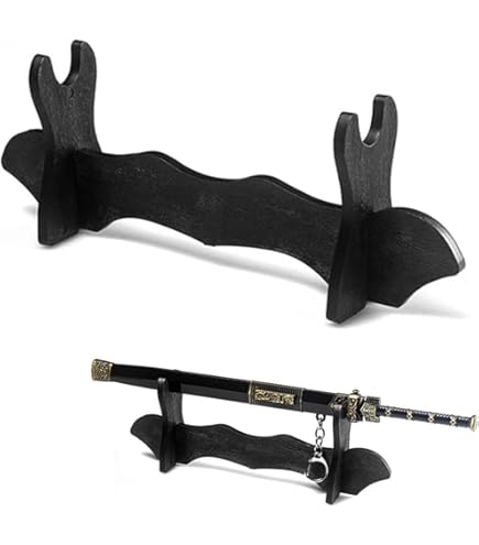 MHUI Support D'éPéE Stand Porte Support Mural épée De Samouraï Katana Wakizashi Porte Présentoir