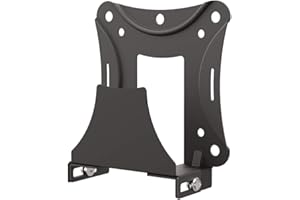 Barkan Uniwersalny i regulowany uchwyt do urządzenia strumieniowego, połączenie ścienne lub telewizyjne, pasek bezpieczeństwa w zestawie, bardzo łatwy montaż, 5 lat gwarancji, kompatybilny - Apple TV,