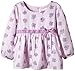 Pumpkin Patch Baby-Girls Rose Print Floral Blouse, Purple (Lupin), 12-18 Months