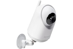 bonoch Regulowany uchwyt ścienny do niania, kompatybilna kamera dla niemowląt, regulowany metalowy uchwyt (nie pasuje do monitora, aparat nie wchodzi w zakres dostawy)