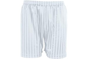 MOLLY MALOU Stripe PE Shorts for Men Women Boys & Girls for Gym Football Cycling Indoor Outdoor Games with Drawstring