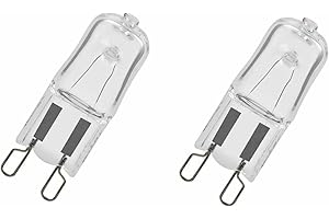 KANTA 2 Pack of Premium Quality 300C Heat Tolerant Halogen G9 Oven Bulbs 40W 230V Lamp for AEG/Neff/Hotpoint/Smeg/Zanussi/Bosch Ovens, Microwaves and Cooker Bulb Light Bulbs