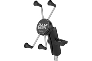 RAM MOUNTS RAM Mount RAM-B-367-UN10U - Soporte (Teléfono móvil/smartphone, Motocicleta, Negro, Soporte pasivo, Aluminio, Compuesto, Caucho, Acero inoxidable, X-Grip)