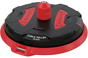 Runpotec 10137 XB - Dispensador de cables (300 mm de diámetro, 300 kg)