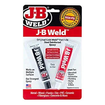 J-B WELD TWIN TUBE - 2 OZ