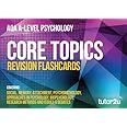 AQA A-Level Psychology CORE TOPICS Revision Flashcards: for the 2025 & 2026 exams (tutor2u AQA A-Level Psychology)