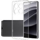 Zore Xiaomi ile uyumlu Redmi Note 14 Pro Plus Kılıf Zore S&uuml;per Silikon Kapak Şeffaf