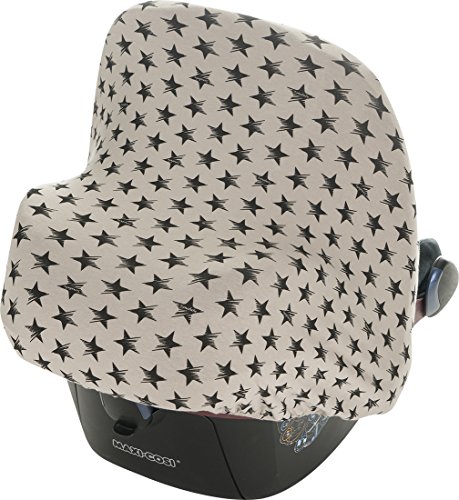Janabebe® ** Dark Sky ** Universal Verdeck / Dach für Maxi Cosi/Babyschale Gruppe 0+ als Sonnenschutz / Windschutz / SonnenDach / Sonnenverdeck - 4