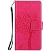 Produktbild Nancen Tasche Hülle für Nokia Microsoft Lumia 650 (5 Zoll) Flip Schutzhülle Zubehör Lederhülle mit Silikon Back Cover PU Leder Handytasche im Bookstyle Stand Funktion Kartenfächer Magnet Etui Schale