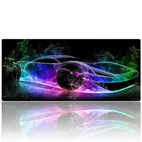 AliBli Large Gaming Mouse Pad XXL Extended Mat Tapete de Escritorio Mousepad Largo Antideslizante Rubber Mice Pads Stitched Edges 900x400mm