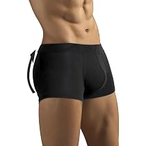 ARIUS Boxer-Unterhose Mit Po-Füllung – Volumen- & Formgebung Für Herren, Bis 3,5 Cm Extra | Aus Baumwolle, Beige