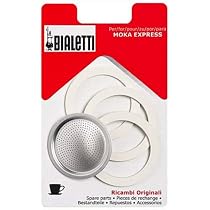 Kit Filtro + 3 Guarnizioni Per Moka Italexpress 3 Tazze - Pezzetti Ricambi Originali