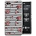 Produktbild Zanasta Designs Schutzhülle Sony Xperia Z5 Compact Hülle Silikon Case Cover Slim Silikonhülle Motiv Rosen Streifen