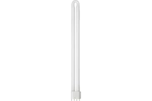 GE d'éclairage Basse Consommation d'énergie 4 broches longues simple CFL Tube 36 W 2 G11 blanc froid 10 000 heures