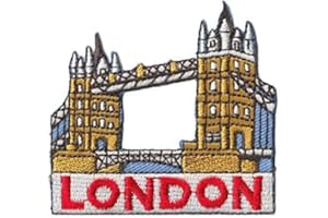 Patch patche écusson Londres Big Ben thermocollant London souvenir Angleterre