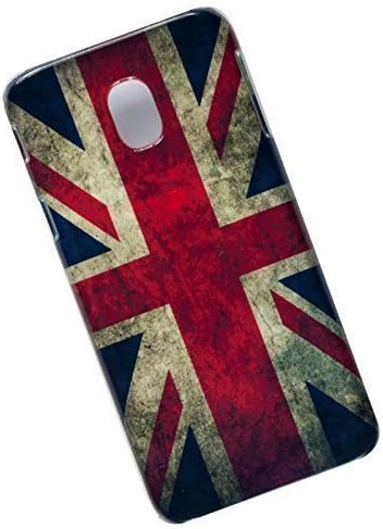 Slim Case for Samsung Galaxy J3 (2017), J330, Pro, Duos. Union Jack. Flag of the United Kingdom. UK Flag.