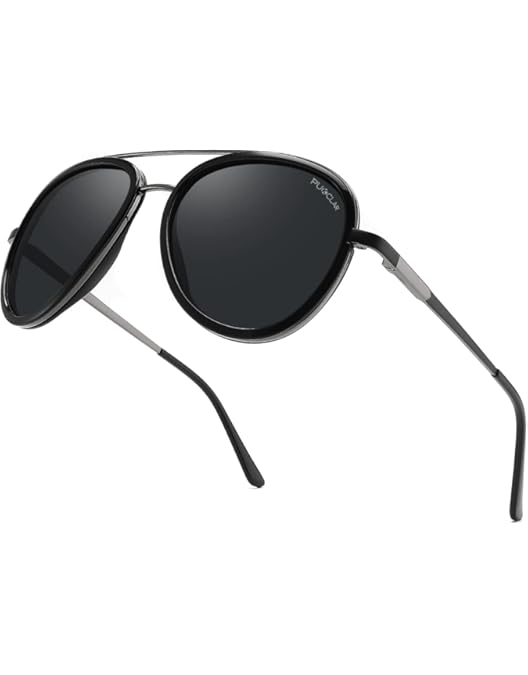 Pukclar Lunettes De Soleil Lunettes De Soleil Polarisées Homme