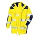 Produktbild teXXor 4114 Warnschutz-Parka Toronto Wasserdichte, Winddichte Arbeitsjacke gelb XL, XXL