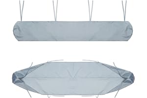 YFFS Funda para Cubierta De Toldo Protección Solar Bolsa De Almacenamiento De Toldo Impermeable A Prueba De Polvo con Cuerda para Jardín Al Aire Libre Patio (5m / 16.40ft,Plata)