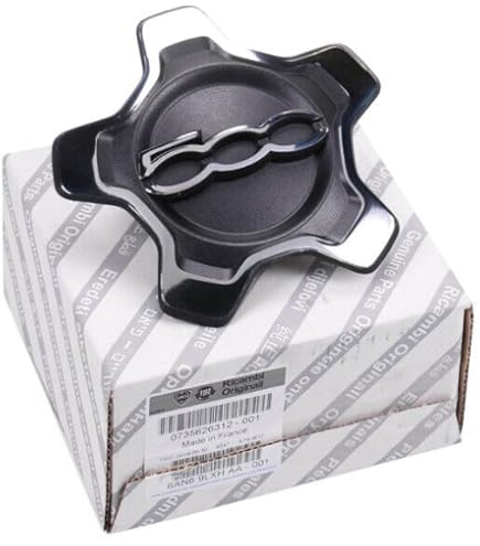 COPRIMOZZO FIAT 500 Coppetta Coppa Ruota Borchia Cerchi Lega - Foto 13