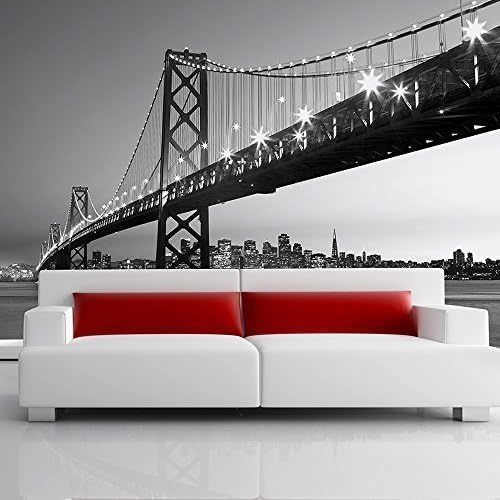Walplus(TM) Home Decoration Wall Mural San Francisco Skyline Wallpaper 366x254cm