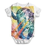 TWISTED ENVY Baby Mädchen (0-24 Monate) Body Gr. L, weiß