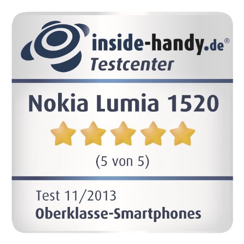 Nokia Lumia 1520 Smartphone (6 Zoll (15,2 cm) Touch-Display, 32 GB Speicher, Windows 8) schwarz