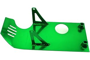 STONEDER Piastra paramotore in Alluminio Verde per CRF50 XR50 2000 2007 Pit Dirt Bikes 50cc 70 90 110 125 140cc Pit Bike Cinese Thumpstar BSE Apollo Kayo Stomp Piranha DHZ Braaap Lifan YX