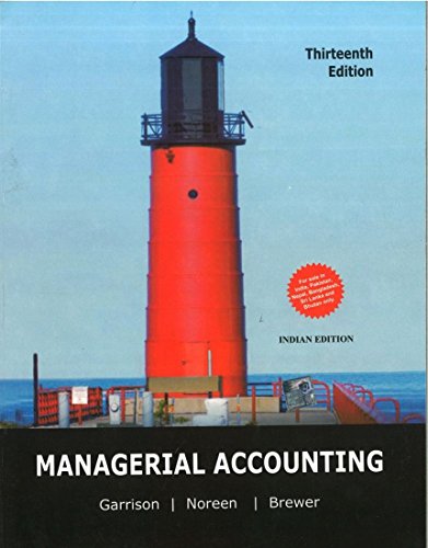 Managerial Accounting