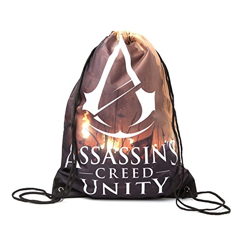 Preisvergleich Produktbild Assassins Creed Unity Turnbeutel Rue Rev, schwarz