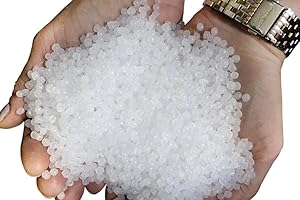 MaKu7 Granuli di plastica, granulato di plastica, 1 kg, 1000 g, per riempire, fai da te