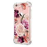 Funda iPhone 6 6S Carcasa Silicona Transparente Protector TPU Airbag...