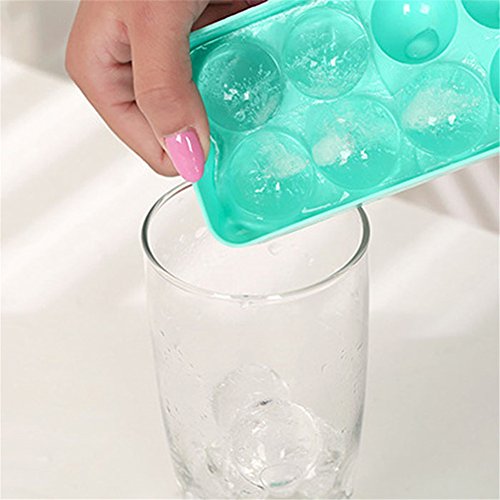 Antihaft-Silikon 14 Eiswürfelform Eiswürfel DIY Backform Schokolade Pudding Jelly MO… - 9