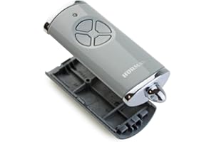 Hörmann Nadajnik ręczny Cover HSE4BS wysoki połysk Classic szary 4510786 pusta obudowa bez baterii bez płytki część zamienna górna i dolna obudowa