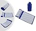 Produktbild Leogreen - Akupressurmatte und Kissen-Set, Massage-Set für Zuhause, Blau, mit Tasche und Kissen, Standard/Zertifizierung: ROHS