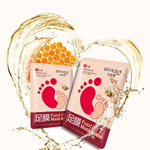 Exfoliating Peel Off Fuß Maske Baby Soft Feet Entfernen Callus Hard Dead Fuß Hautpflege (3 Stücke) - 3
