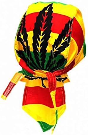 Fitted Bandana Cap Biker - African Hemp