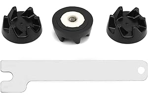 QWORK 3X Accoppiatore 9704230 Ricambi Ingranaggi Frullatore con Attrezzo di Rimozione, Compatibile con Kitchenaid KSB52/KSB5/5KSB52/5KSB5