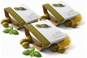 Villaolivo - Pack 3x125g Paté de Aceituna Verde | 100% Natural | Sin Conservantes ni Aditivos | Ideal para Aperitivos, Tapas y Cocina Mediterránea | Producto Gourmet Español