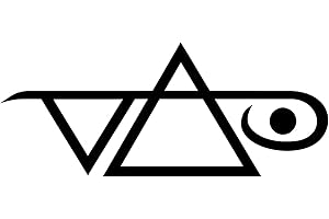 LEVEL 33 Logo Steve Vai - winylowa naklejka na samochody, okna, ściany, laptopy, gitary - naklejka kalkomania (czarna)