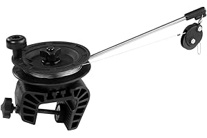 Scotty 620714 Laketroller Manueller Downrigger, Klemmhalterung, Schwarz, S