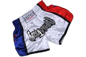 Zilimontt Short de combat unisexe pour Muay Thai - Short athlétique imprimé pour boxe, MMA, kickboxing, entraînement et lutte