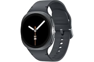 Samsung Galaxy Watch8, AI Smart Watch, Sport Band, Cushion Design, 3nm Processor, Health & Sleep Coach, Fitness Tracker, 40mm, Bluetooth, Graphite, 3 Year Extended Warranty (UK Version)