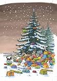 Little Polar Bear Advent Calendar: Under the Christmas Tree Advent Calendar by Hans de Beer